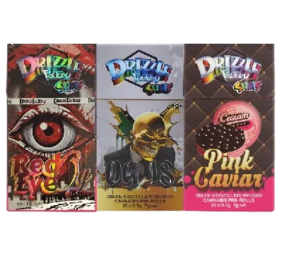 Drizzle Factory Delta-9 Infused Craft Pre-Rolls 10 Pack today!