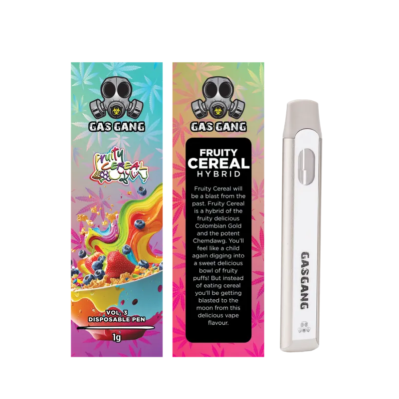 Gas Gang 1g Flavour THC Vape Pen – Premium Distillate | Blue Dream photo 8
