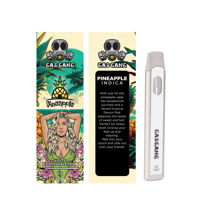 Gas Gang 1g Flavour THC Vape Pen – Premium Distillate | Grape photo 11