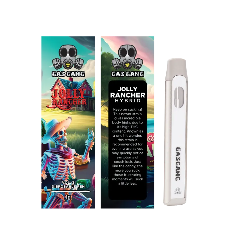 Gas Gang 1g Flavour THC Vape Pen – Premium Distillate | Grape photo 5