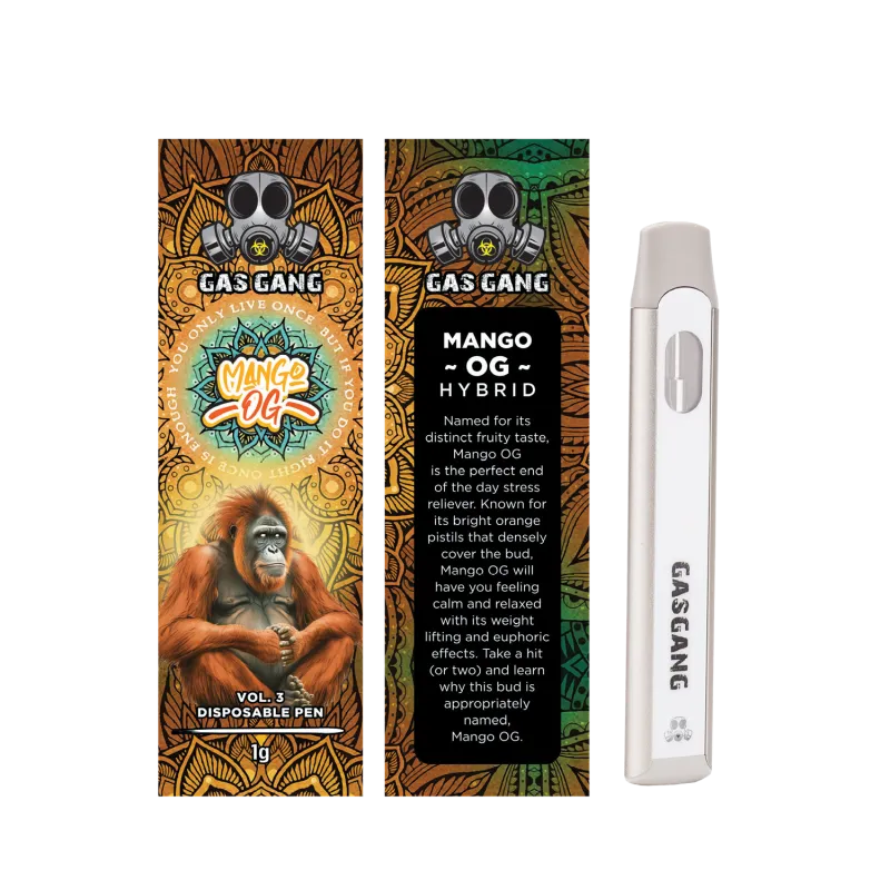 Gas Gang 1g Flavour THC Vape Pen – Premium Distillate | Grape photo 8