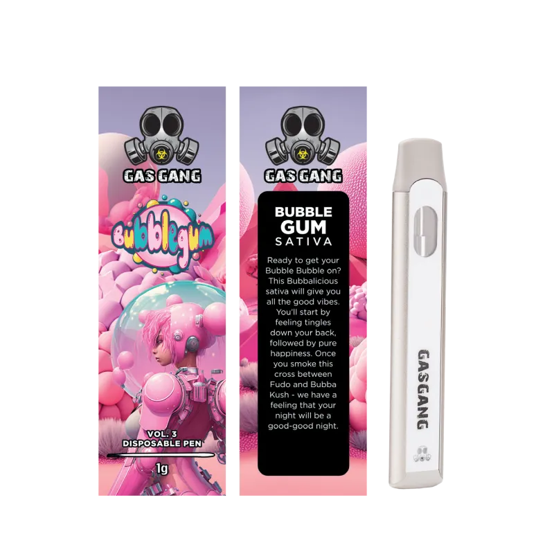 Gas Gang 1g Flavour THC Vape Pen – Premium Distillate | Green Apple photo 25