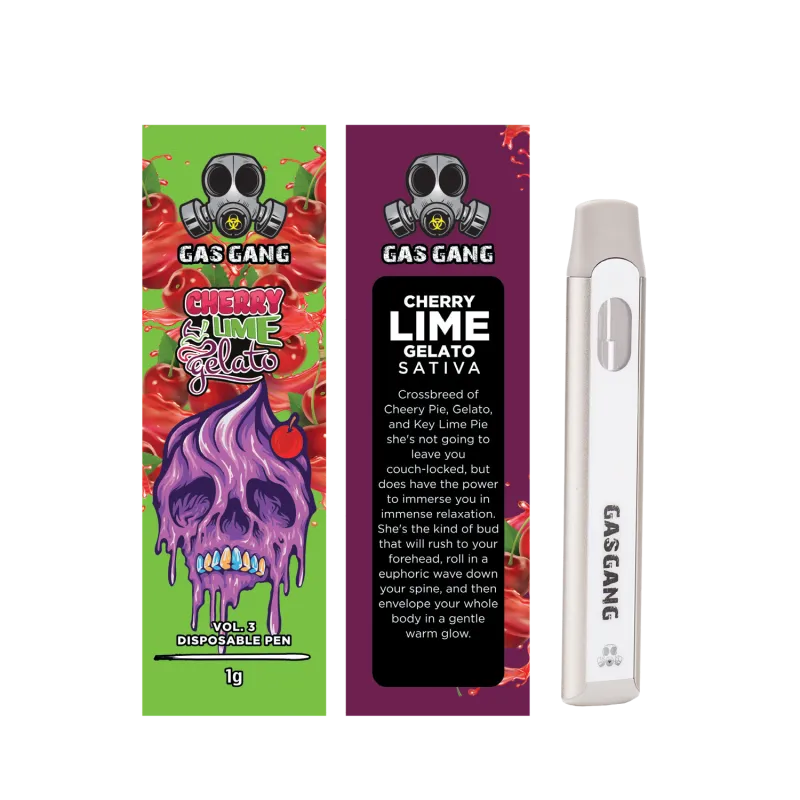Gas Gang 1g Flavour THC Vape Pen – Premium Distillate | Orange POP photo 19