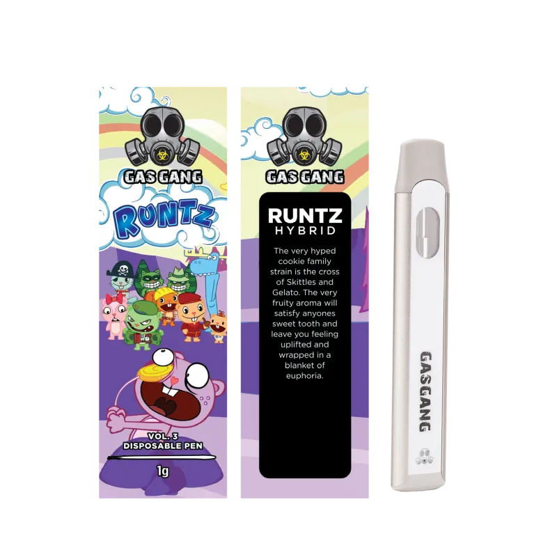 Gas Gang 1g Flavour THC Vape Pen – Premium Distillate | Rockstar Kush photo 2