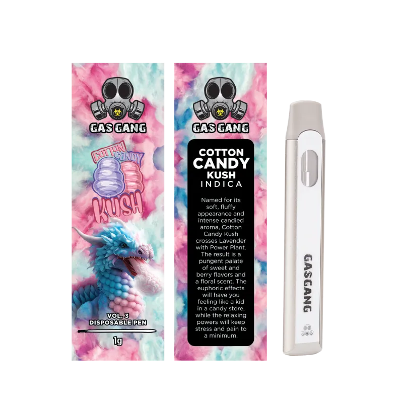 Gas Gang 1g Flavour THC Vape Pen – Premium Distillate | Unicorn Poop photo 12