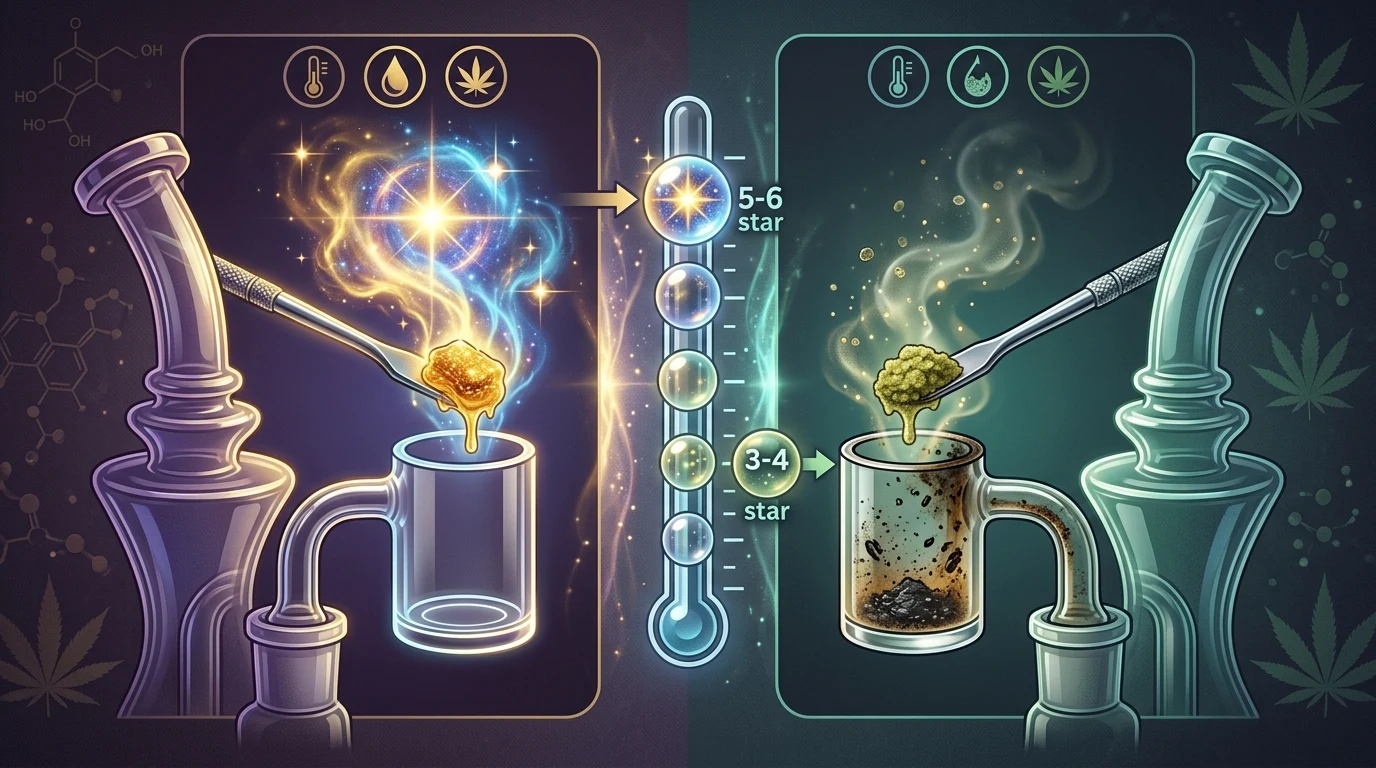 Full Melt vs. Half Melt Hash: What the Bubble Rating Actually Tells You