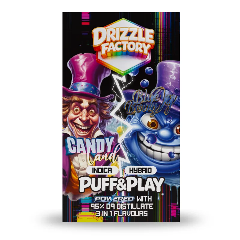 Candy Land/Blueberry - Puff & Play 6g Vape