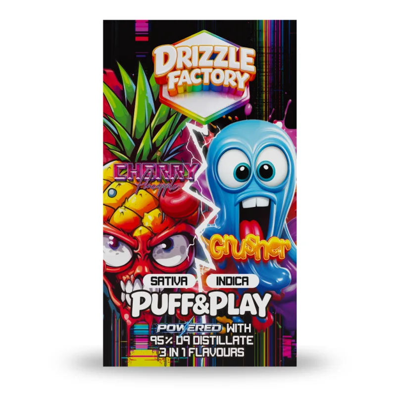 Cherry Pineapple/Grusher - Puff & Play 6g Vape