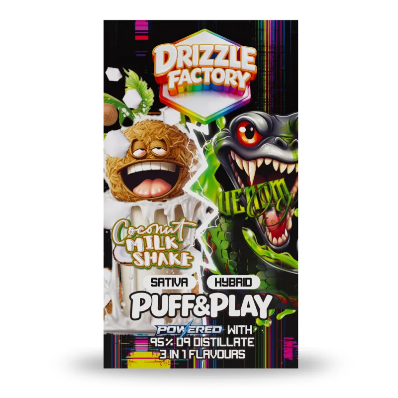 Coconut Milkshake/Venom OG - Puff & Play 6g Vape