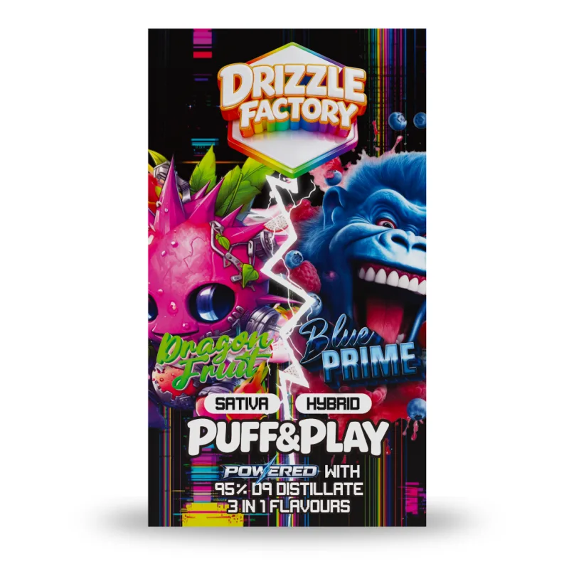 Dragon Fruit/Blue Prime - Puff & Play 6g Vape
