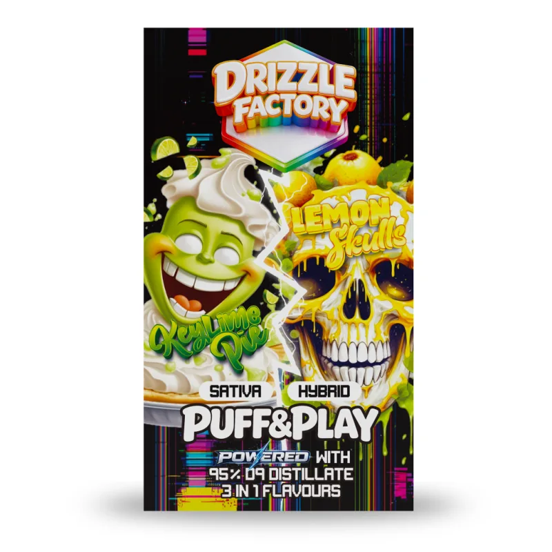 Keylime Pie/Lemon Skulls - Puff & Play 6g Vape