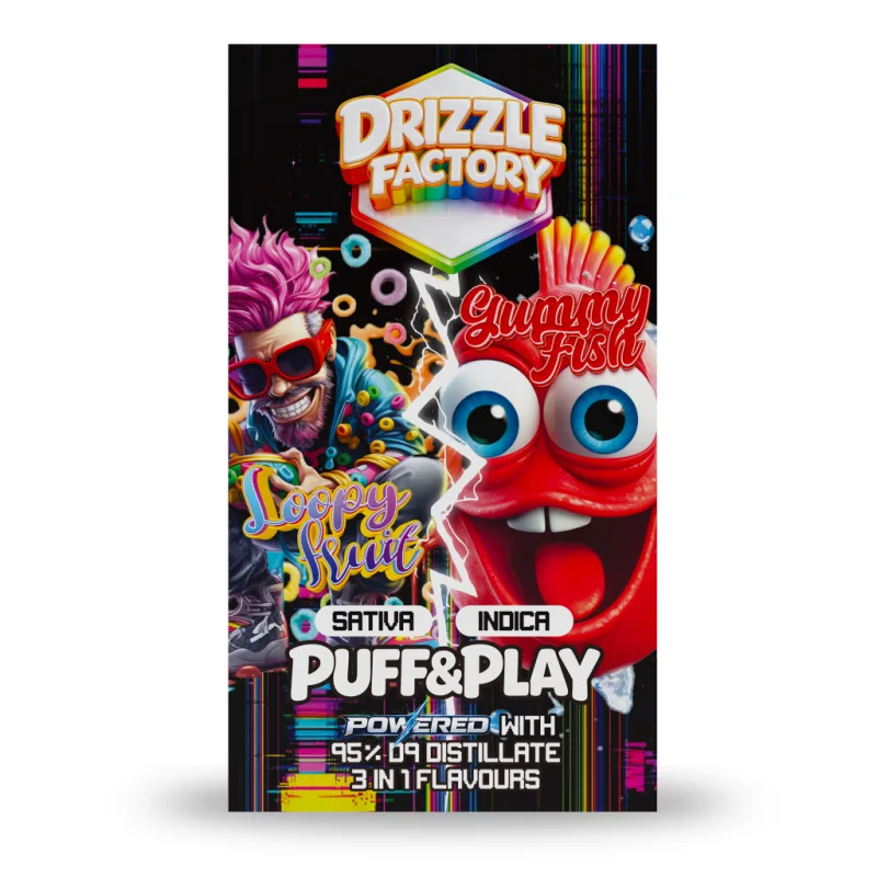 Loopy Fruit/Gummy Fish - Puff & Play 6g Vape