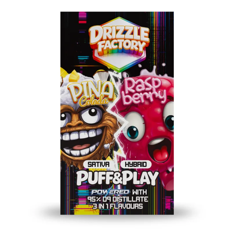 Pina Colada/Raspberry - Puff & Play 6g Vape
