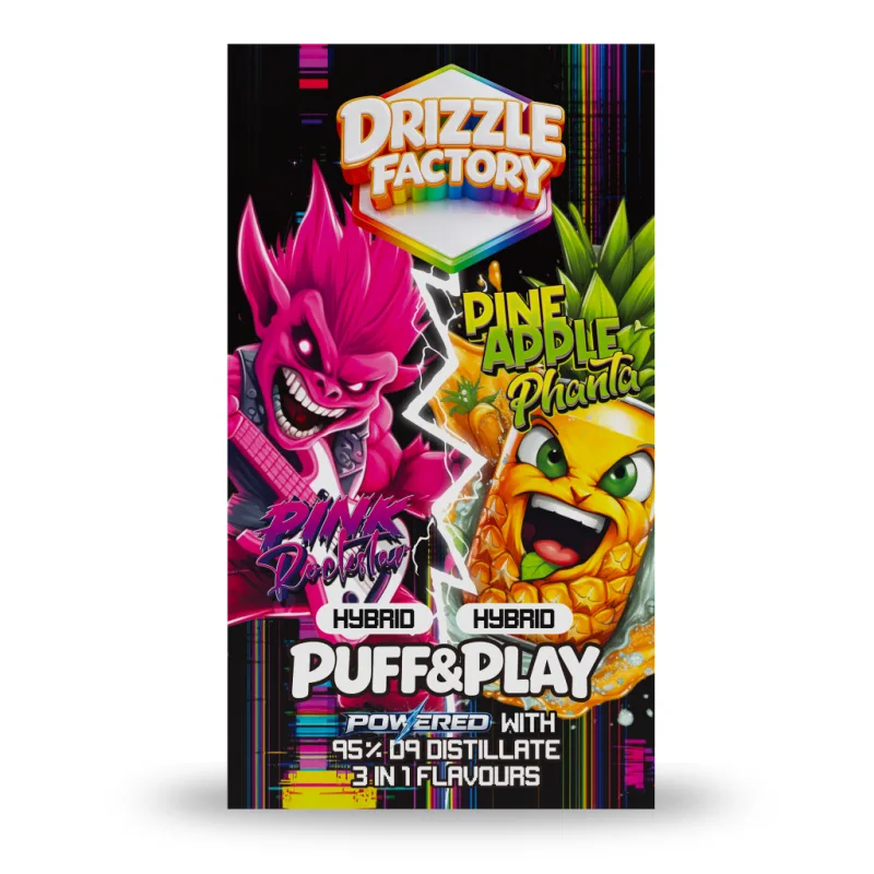 Pink Rockstar/Pineapple Phanta - Puff & Play 6g Vape