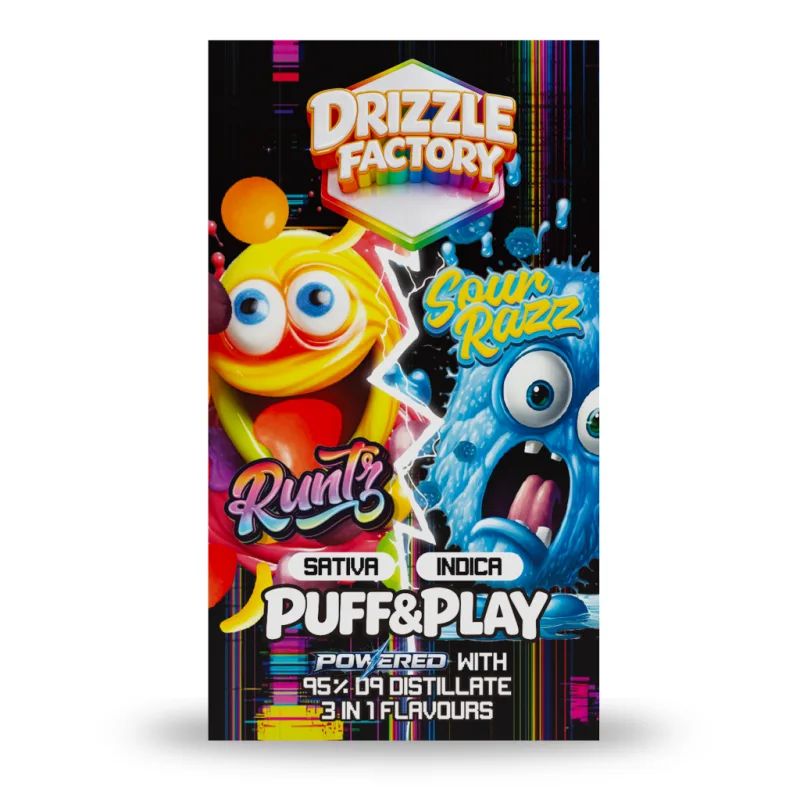 Runtz/Sour Razz - Puff & Play 6g Vape