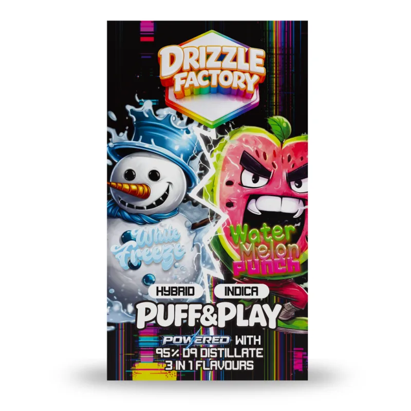 White Freeze/Watermelon Punch - Puff & Play 6g Vape