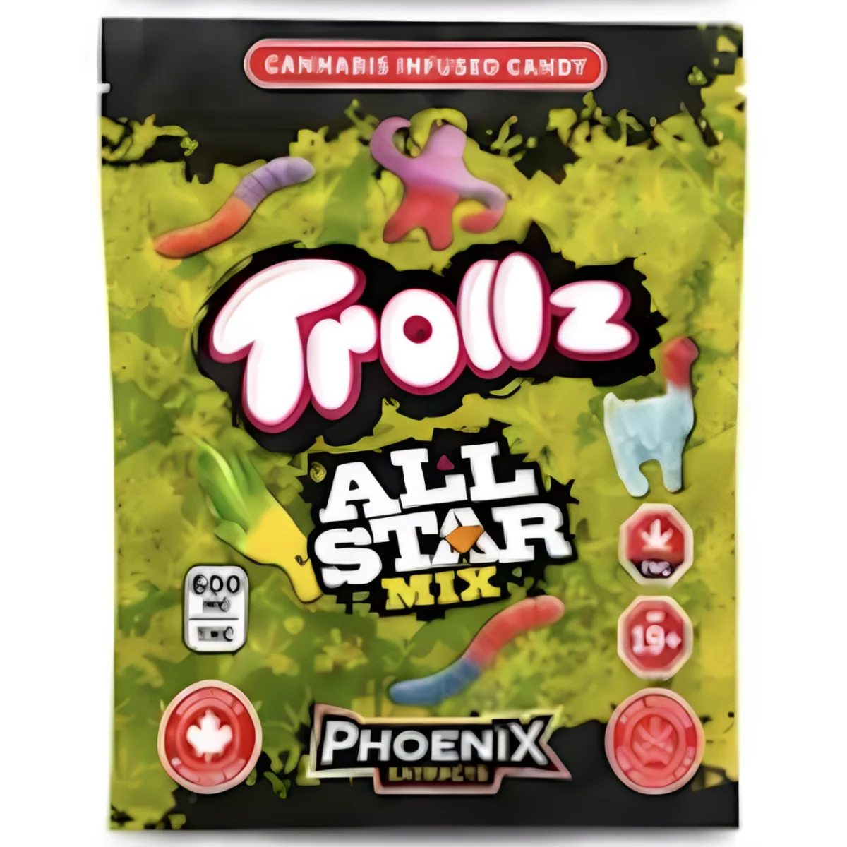 Trollz THC Candies 600MG - All Star Mix