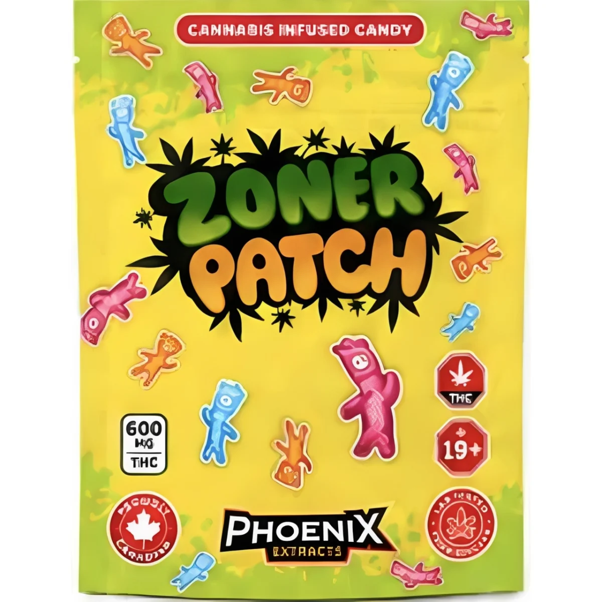 Zoner Patch THC Candies 600 MG