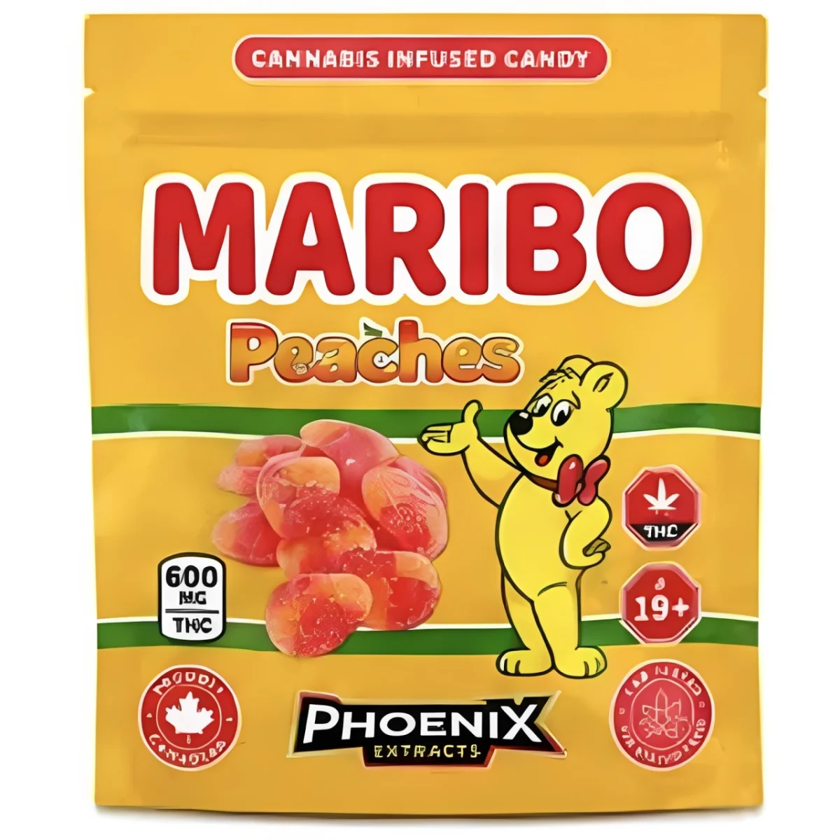 Maribo THC Candies 600 MG - Peaches