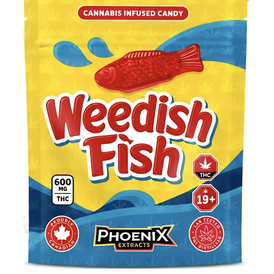 Weedish Fish THC Candies 600 MG