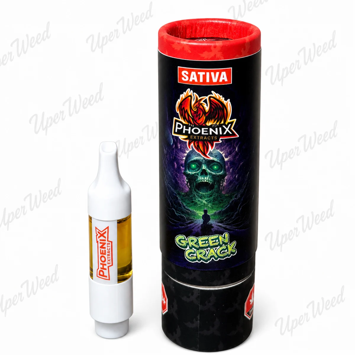 Phoenix Sativa - Green Crack 1g Live Resin Vape Cartridge photo 1