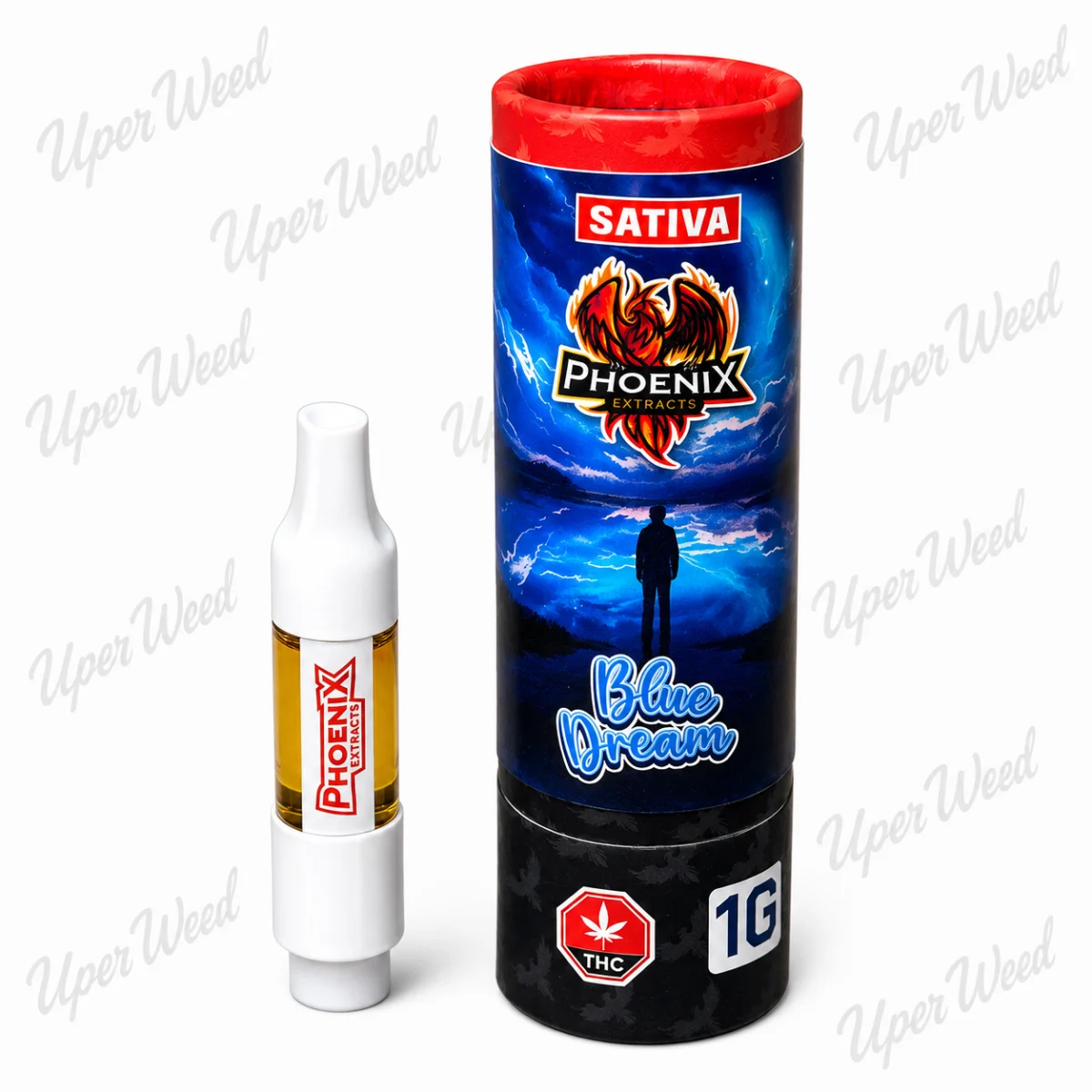 Phoenix Sativa - Blue Dream 1g Live Resin Vape Cartridge photo 1