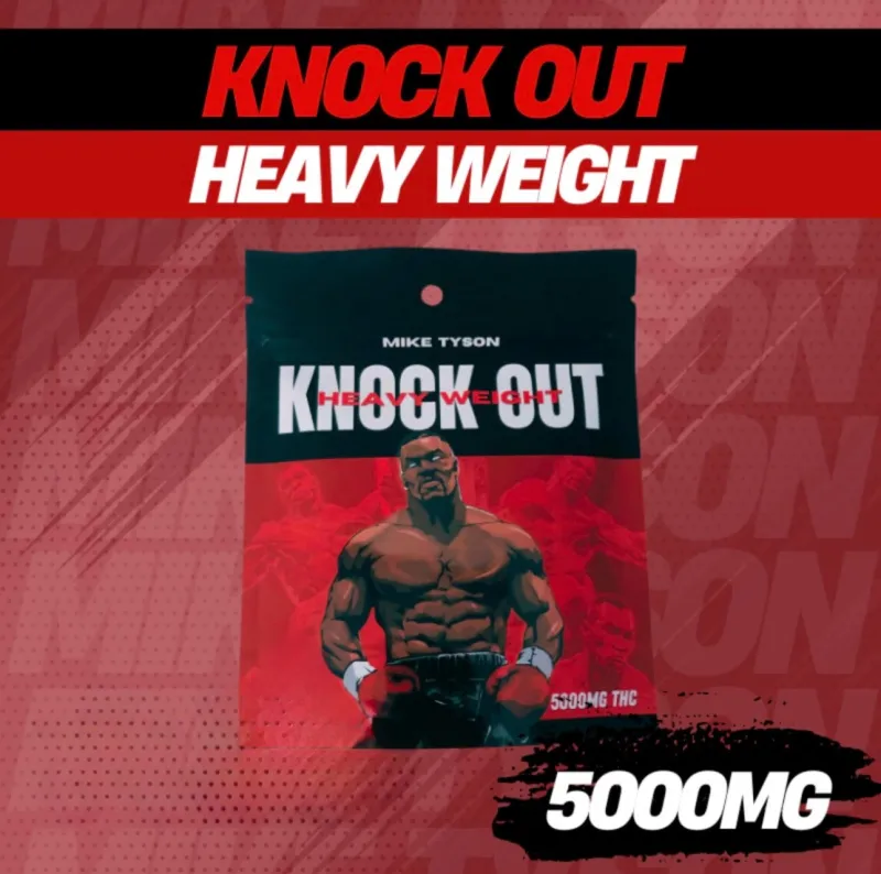 Mike Tyson KnockOut 5000mg Gummies  THC